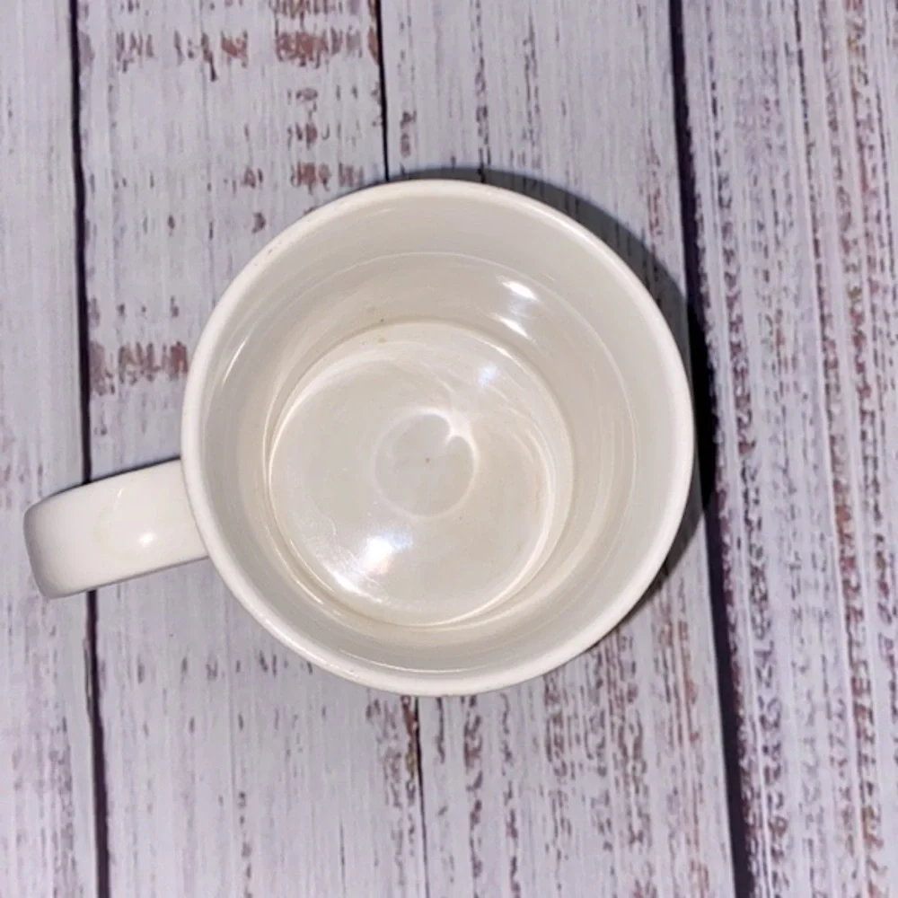 Vintage wish you a merry Christmas coffee mug